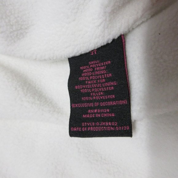 AQ Arctic Quest faux fur fleece lined puffer jacket - Picture 7 of 12